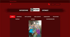 Desktop Screenshot of boyertownoptimist.org