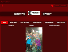 Tablet Screenshot of boyertownoptimist.org